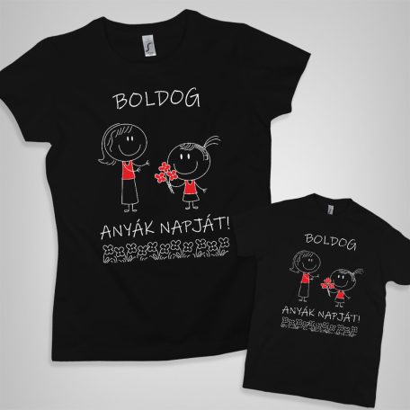 Boldog anyák napját - anya lánya szett