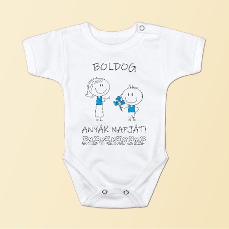 Boldog anyák napját - fiú body