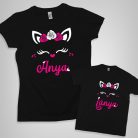 Cicás anya-lánya póló szett