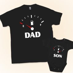 Dad & Son benzinszint póló szett