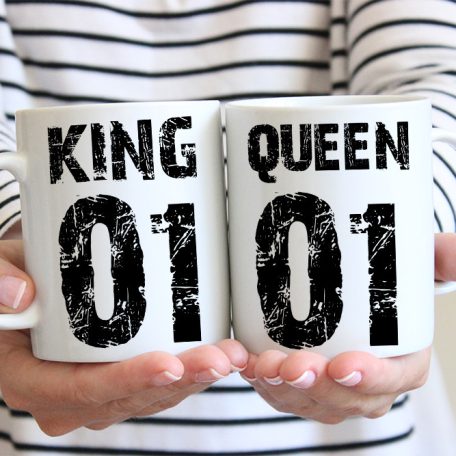 King 01 & Queen 01 - páros bögre