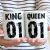 King 01 & Queen 01 - páros bögre