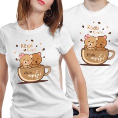 Közös kávé, közös mosoly - páros póló