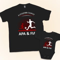 A legjobb csapat Apa-fia póló szett