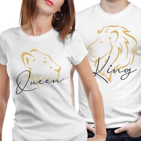 Lion King-Queen - páros póló
