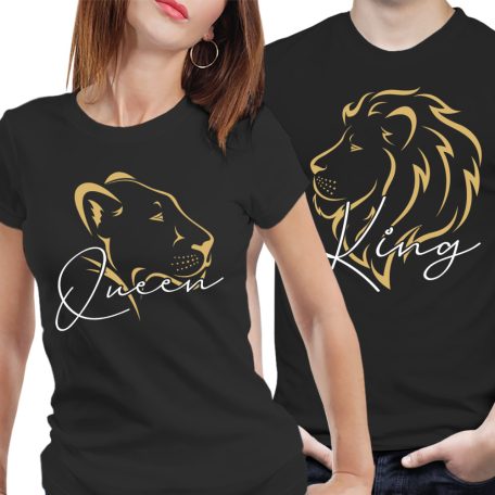 Lion King-Queen - páros póló