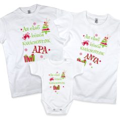 Első közös karácsony anya, apa családi szett