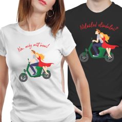 Nélküled elindulni? Na még mit nem! - páros póló