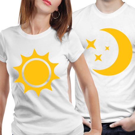 Nap és Hold - páros póló
