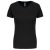 PROACT PA439 Női Rövid ujjú Sport Póló - Black 
