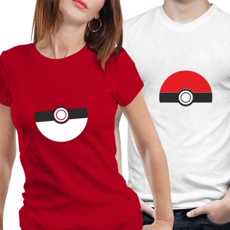 Pokémon ball - páros póló