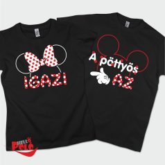 A pöttyös az igazi Mickey páros póló