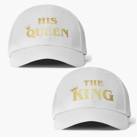 The king His queen baseball sapka