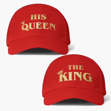 The king His queen baseball sapka